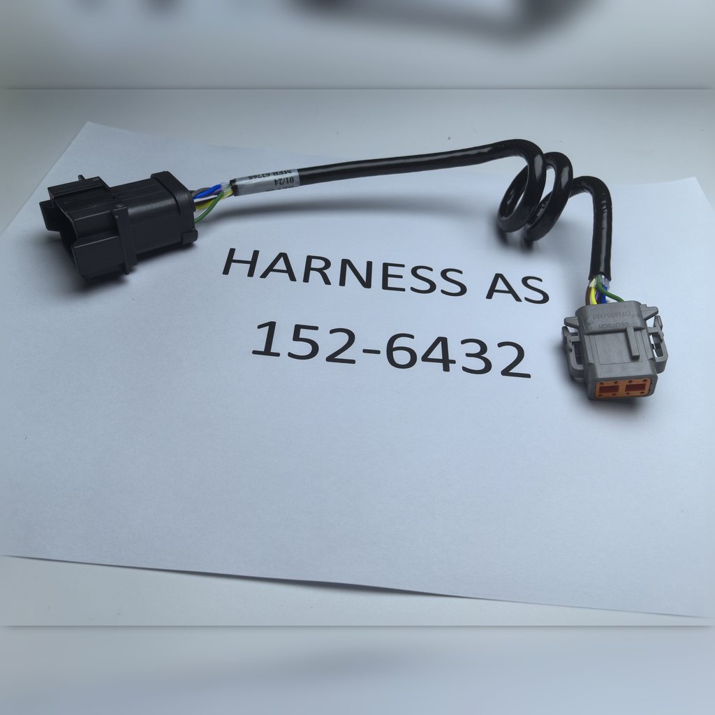 1526432 Harness - harness laid horizontally beside an identification sheet