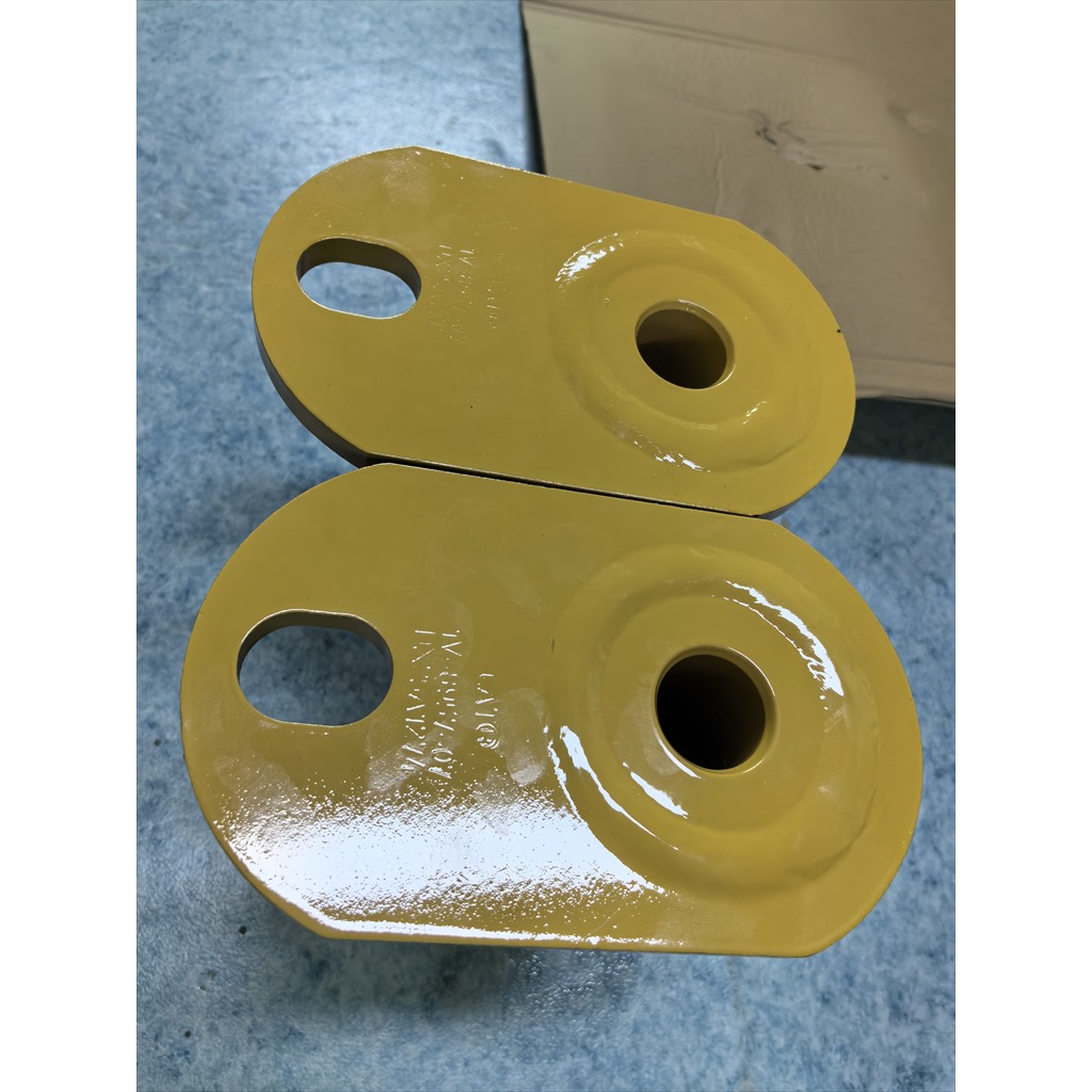 1V-8957 Pin - two yellow mounting plates laid together