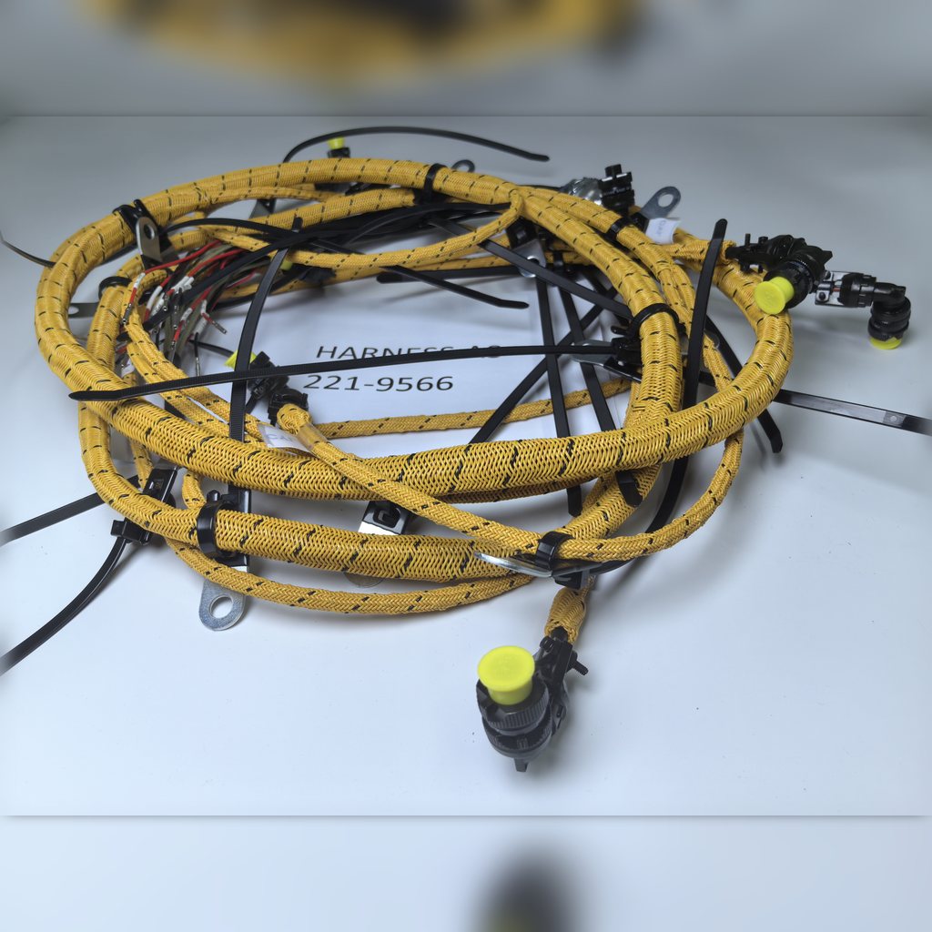 2219566 Wiring Harness Assembly - coiled harness with its identification sheet