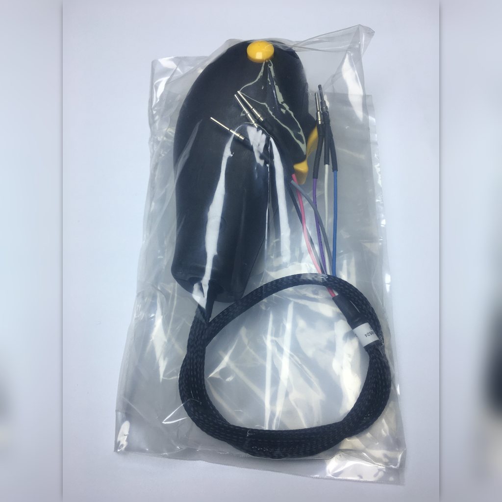 2870524 Electric hand control group - packaged control showing its coiled cable