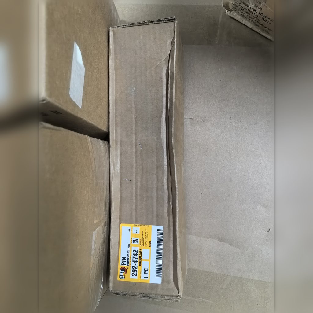 2924742 Pin - long shipping carton with a part label