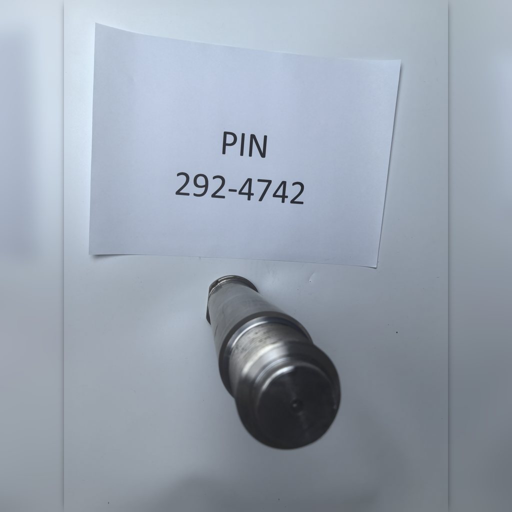 2924742 Pin - angled view beside a part-number sheet