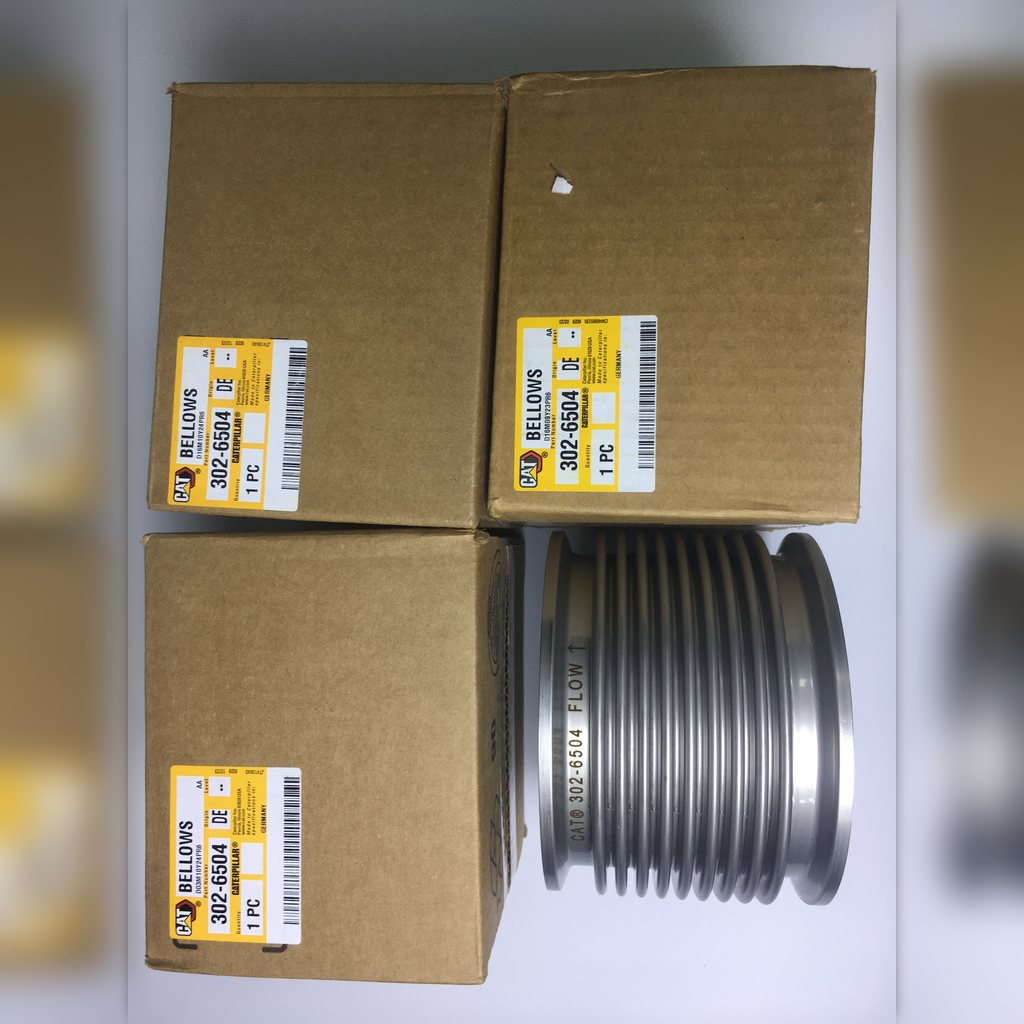 3026504 Bellows - bellows beside two labeled cartons