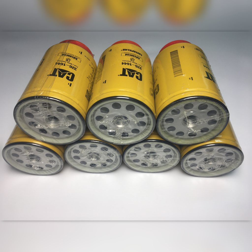 3261644 Separator Filter Assembly - stacked filters viewed from their mounting ends
