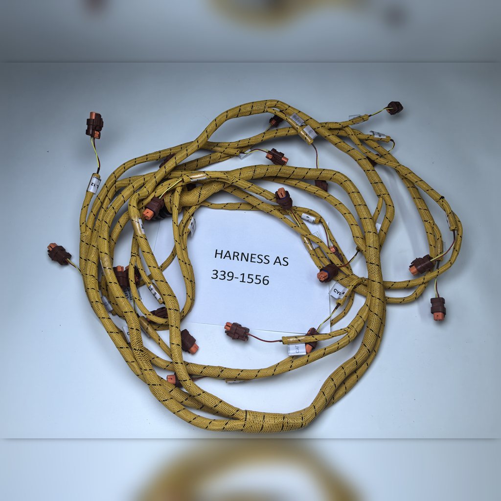 3391556 Sensor Harness Assembly - full harness and branching connectors viewed from above