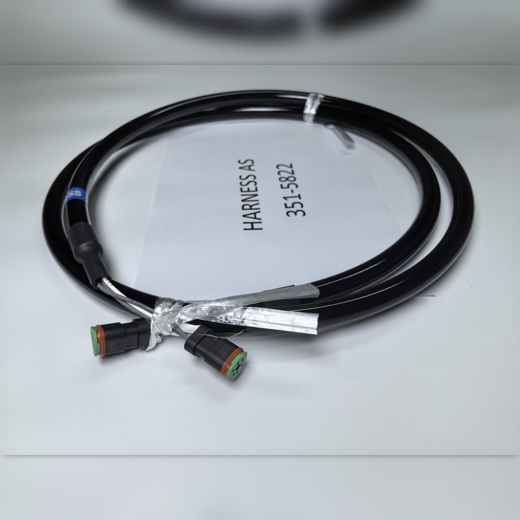 3515822 Harness assembly - black harness loop with several connectors