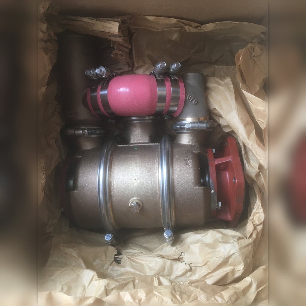 4361239 Pump group - pump assembly resting in protective packaging