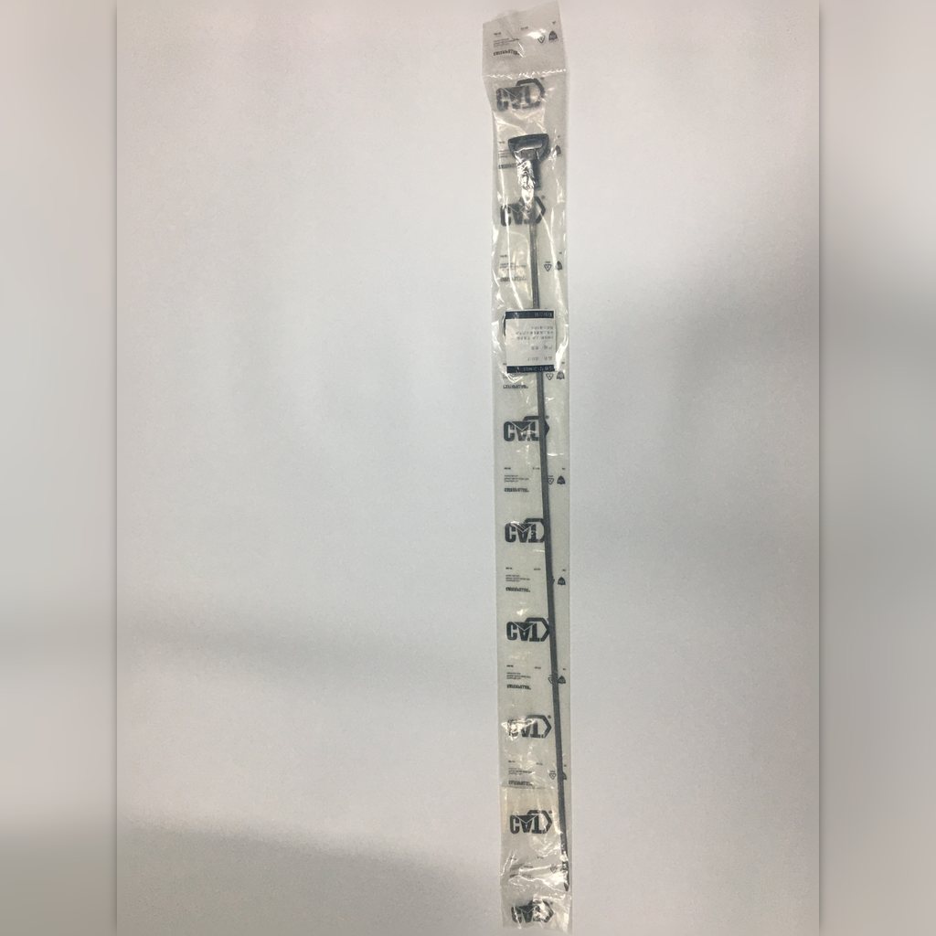 7C8021 Oil Level Gage Assembly - close-up of the packaged gage shaft