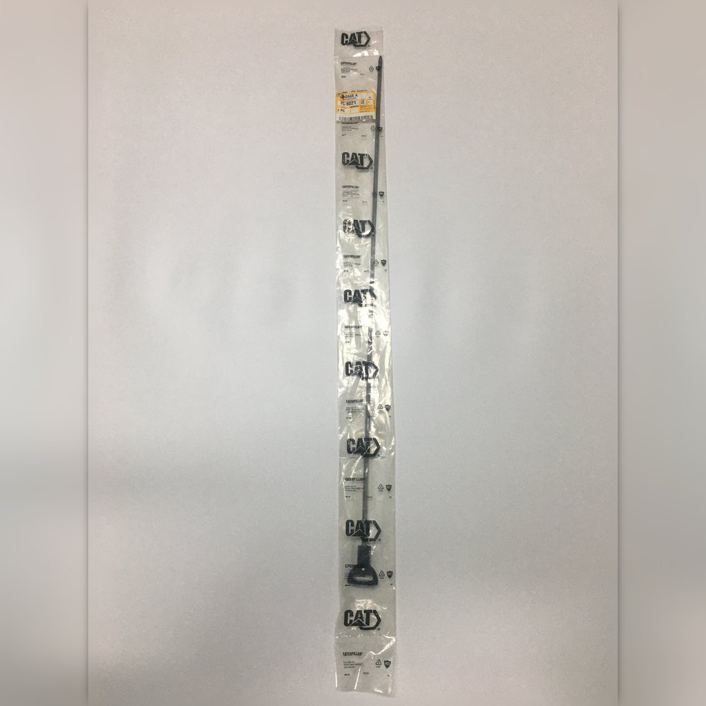 7C8021 Oil Level Gage Assembly - long packaged gage laid vertically