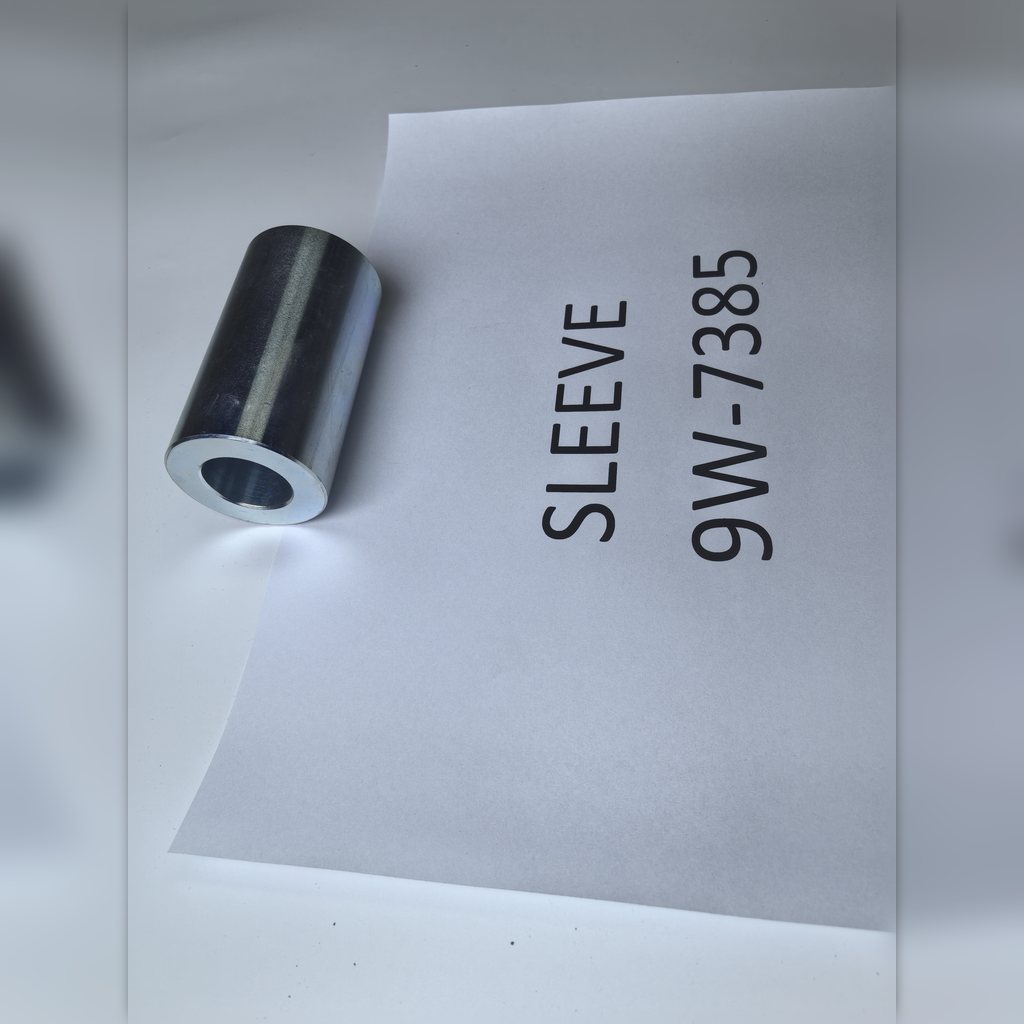 9W-7385 Sleeve - wrap - up - sleeve and part-number sheet viewed from above