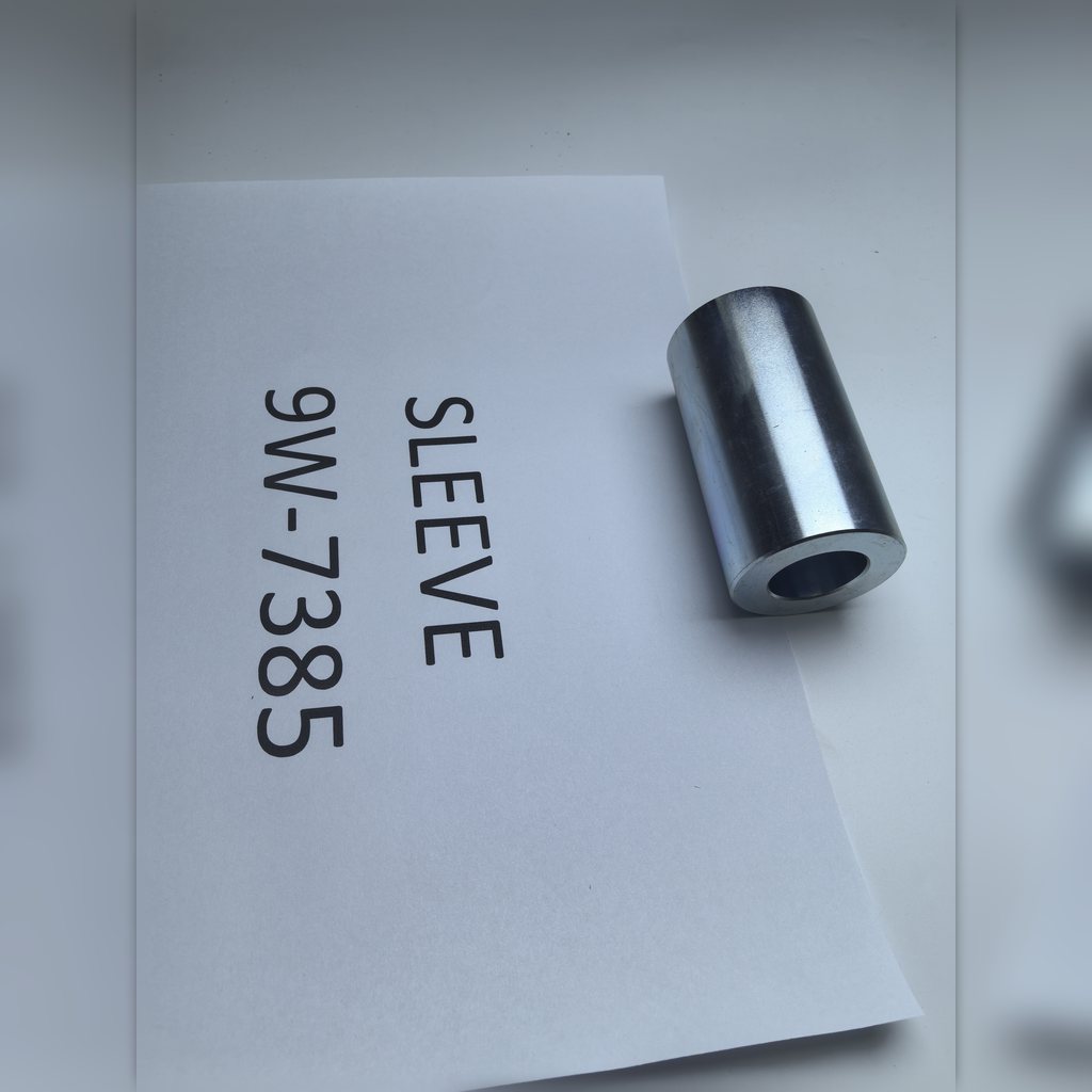9W-7385 Sleeve - wrap - up - sleeve lying at an angle beside its identification sheet